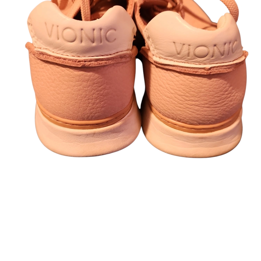 Women's Peach Sneakers - Picture 2 of 3